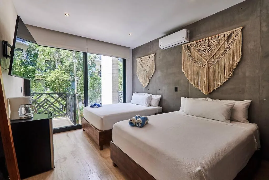Tulum Escape - Stylish Pool, Gym & Parking Apartment Mexico
